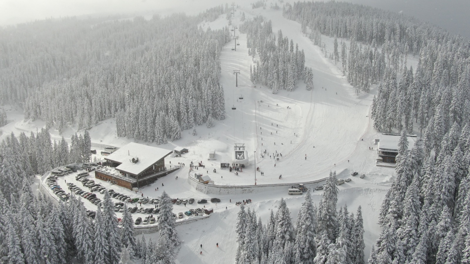 Yarıyıl Tatilinde Ilgaz Dağı'nda Yoğunluk Öğrenciler Stres Attı 2