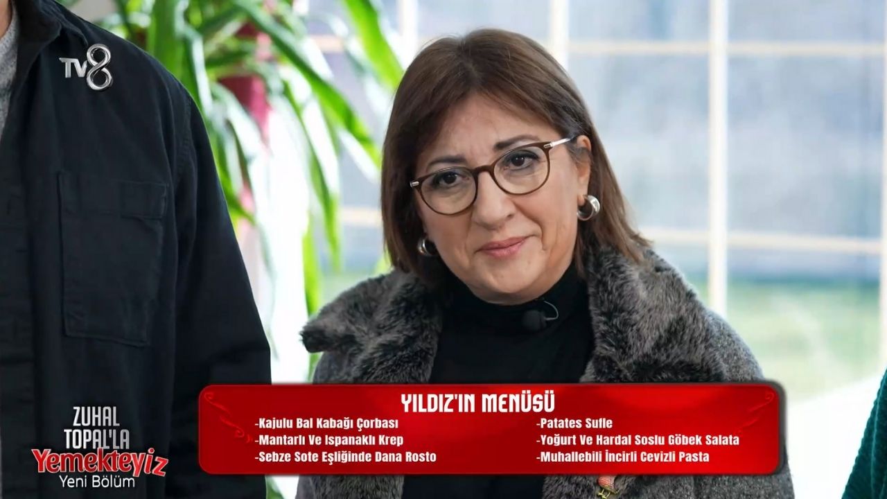 Yıldız Güneş’in Yemekteyiz Menüsünde Neler Var (1)