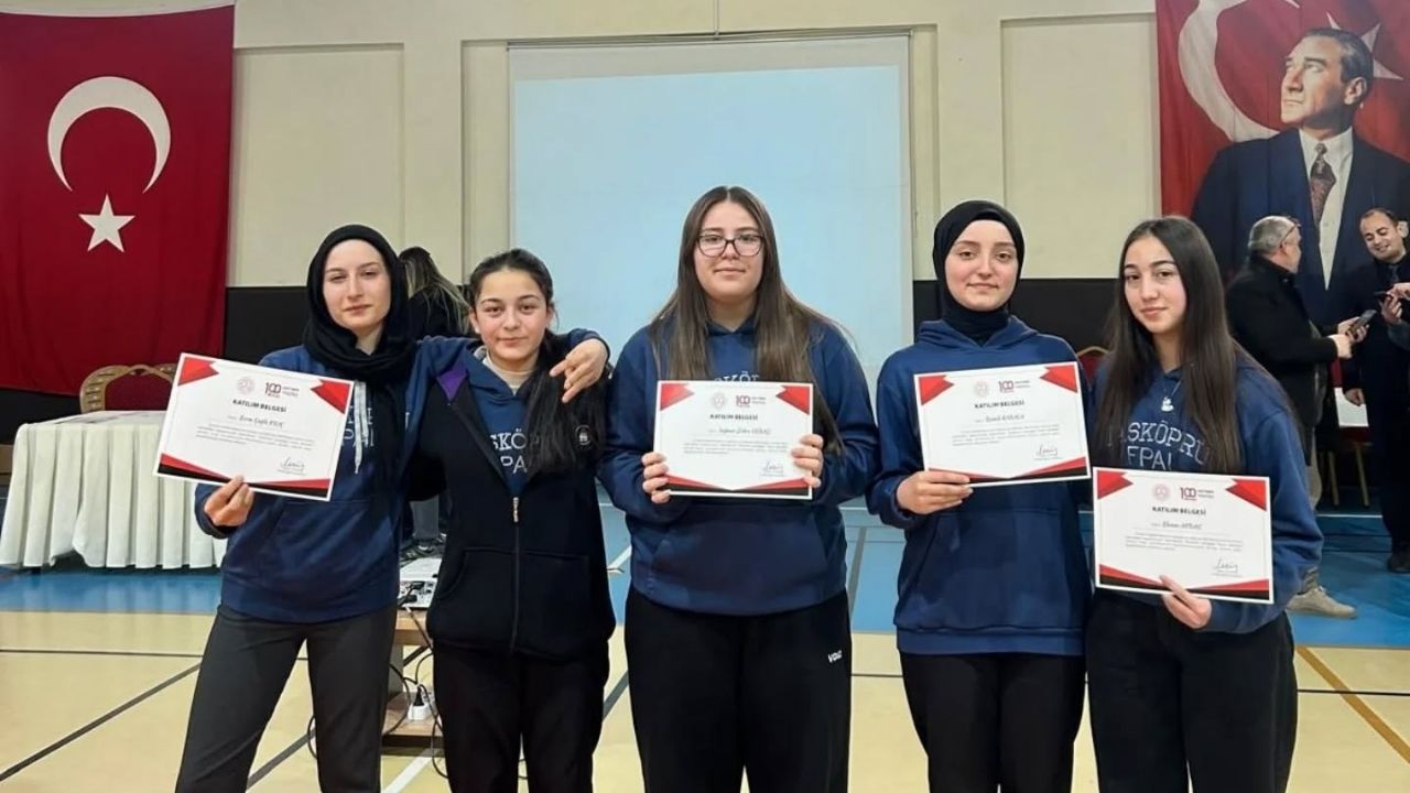 19 Okul Arasından Sıyrılan Taşköprü Ekibi Dereceye Girdi (1)