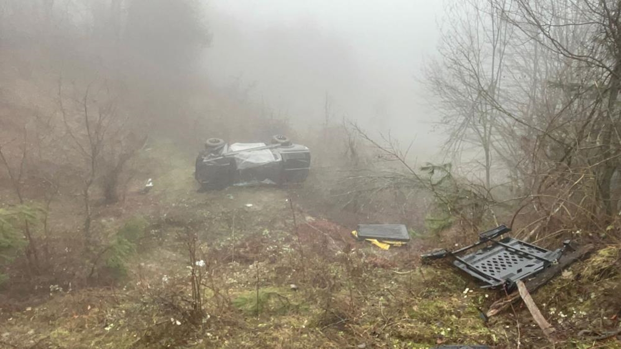 Bartın Kamyonet Takla (2)