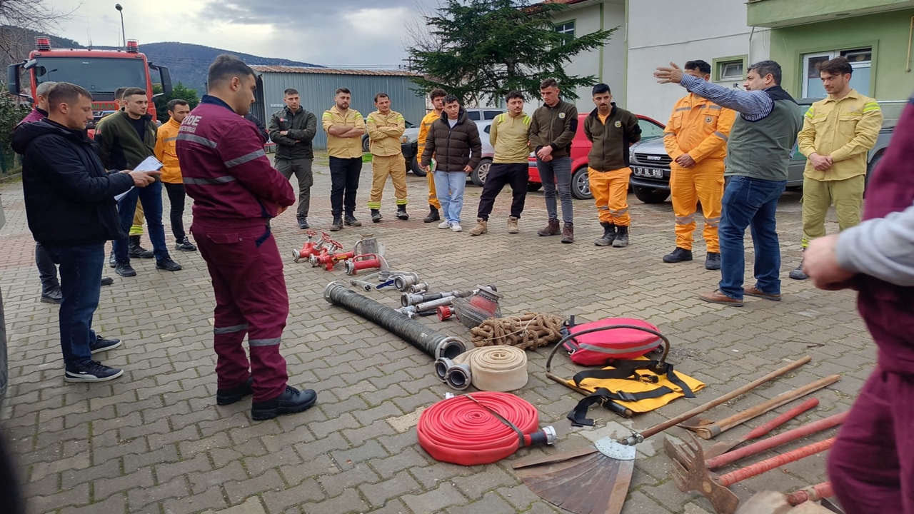 Cide Yangın Hazırnnlığı Eğitimi (4)