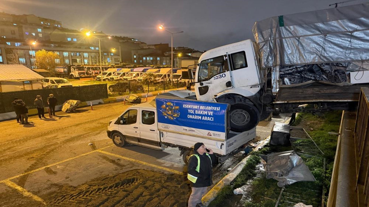 Esenyurt Kamyon Kaza (1)