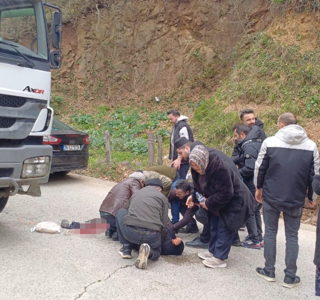 Feci Olay! Cenaze Törenine Katılmıştı 58 Yaşındaki Kadına Kamyon Çarptı! 22