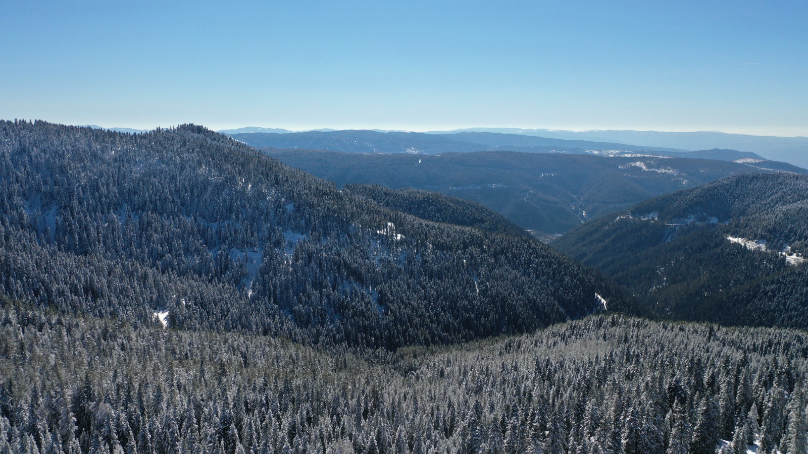 Ilgaz Dağı'nda Kar Manzarası Büyüledi Büyük Hacet Tepesi Beyaza Büründü! 6