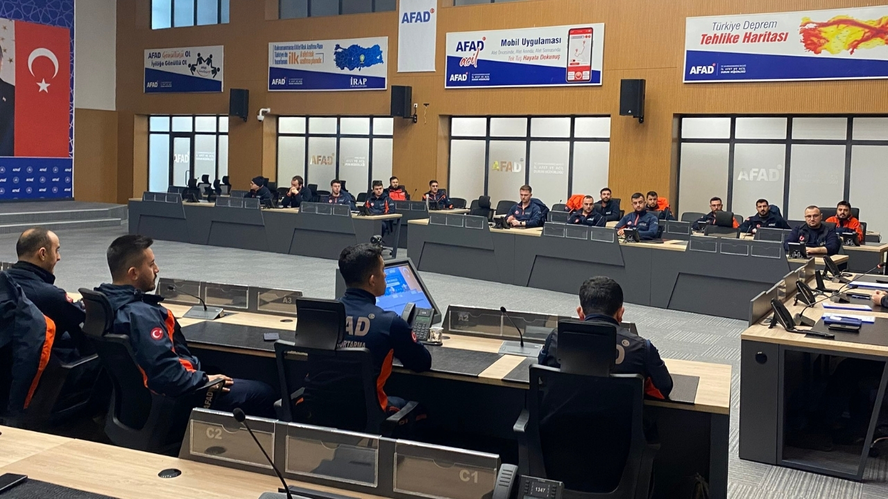 Kastamonu Afad Çığda Arama Kurtarma Eğitiminde (2)