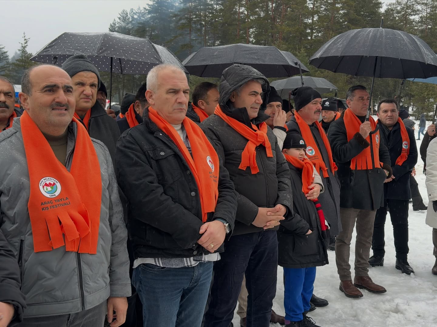 Kastamonu Araç 5. Yayla Kış Festivali Protokol Katılımıyla Başladı2