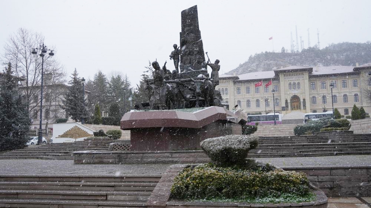 Kastamonu Da Kar Yağışı Kastamonu Kar (2)