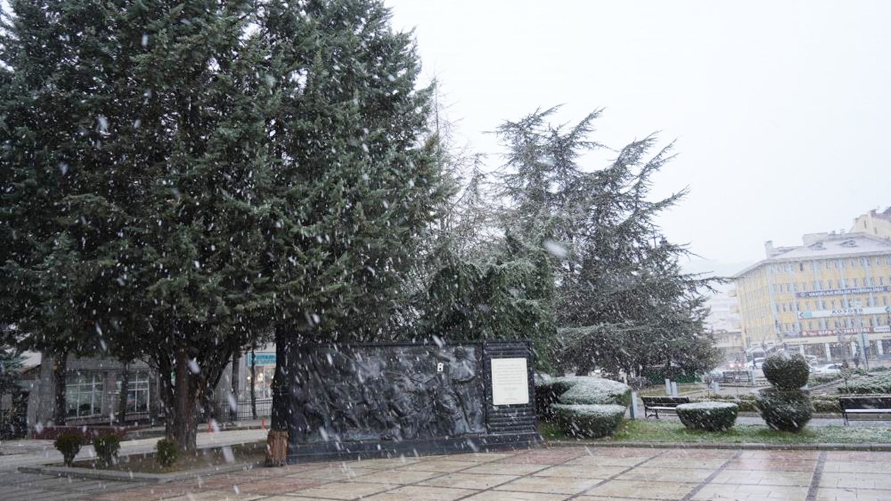 Kastamonu Da Kar Yağışı Kastamonu Kar (4)