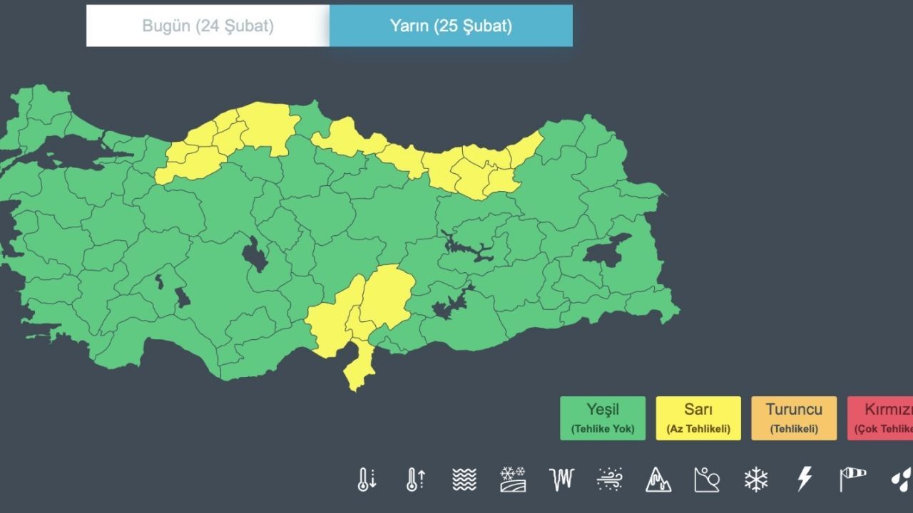 Kastamonu Dahil 17 Ilde Sarı Kod Kar Etkisini Artıracak (2)