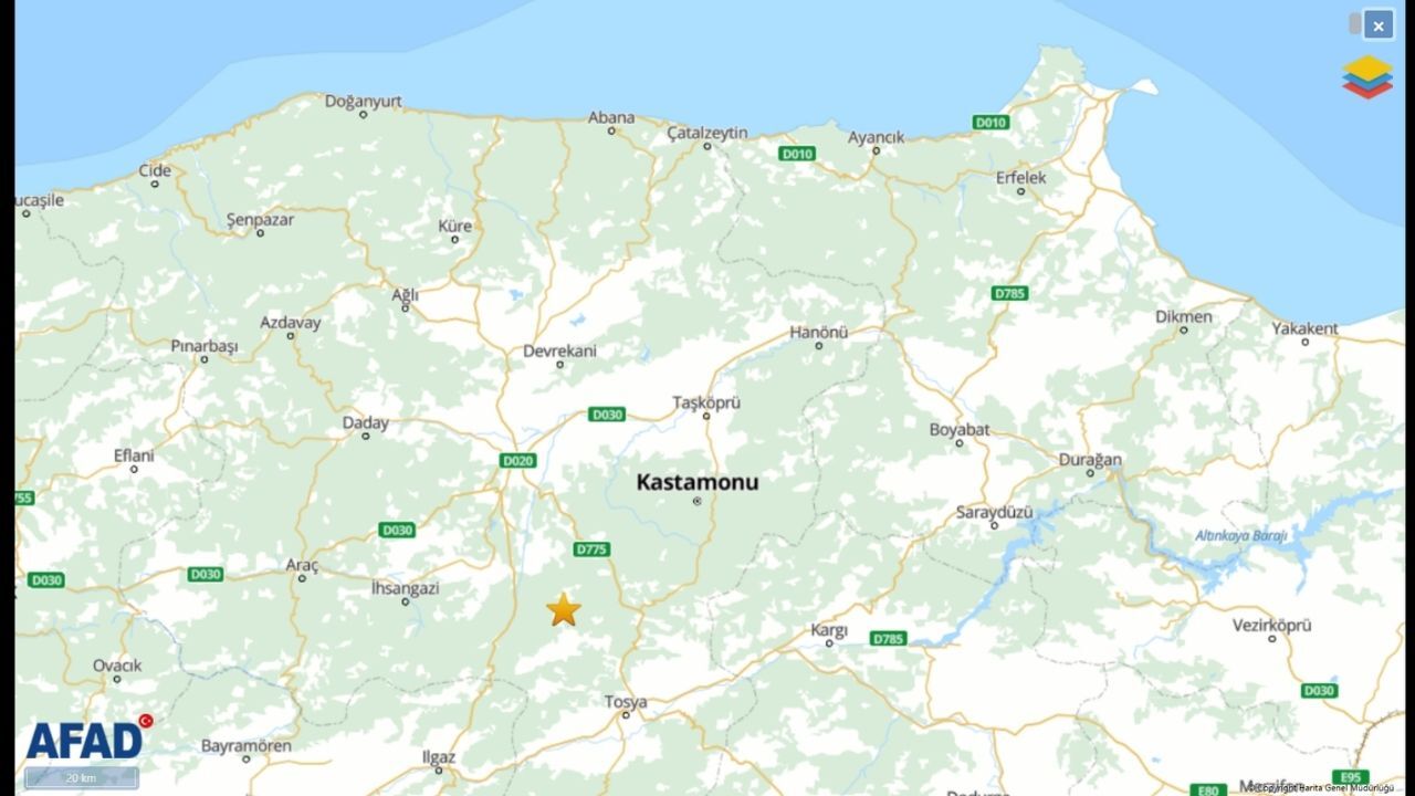 Kastamonu Güne Depremle Başladı Gözler Toplanma Alanlarında (3)