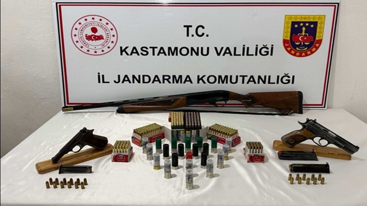 Kastamonu Jandarma Silah Kaçakçılığı Opearasyon (3)