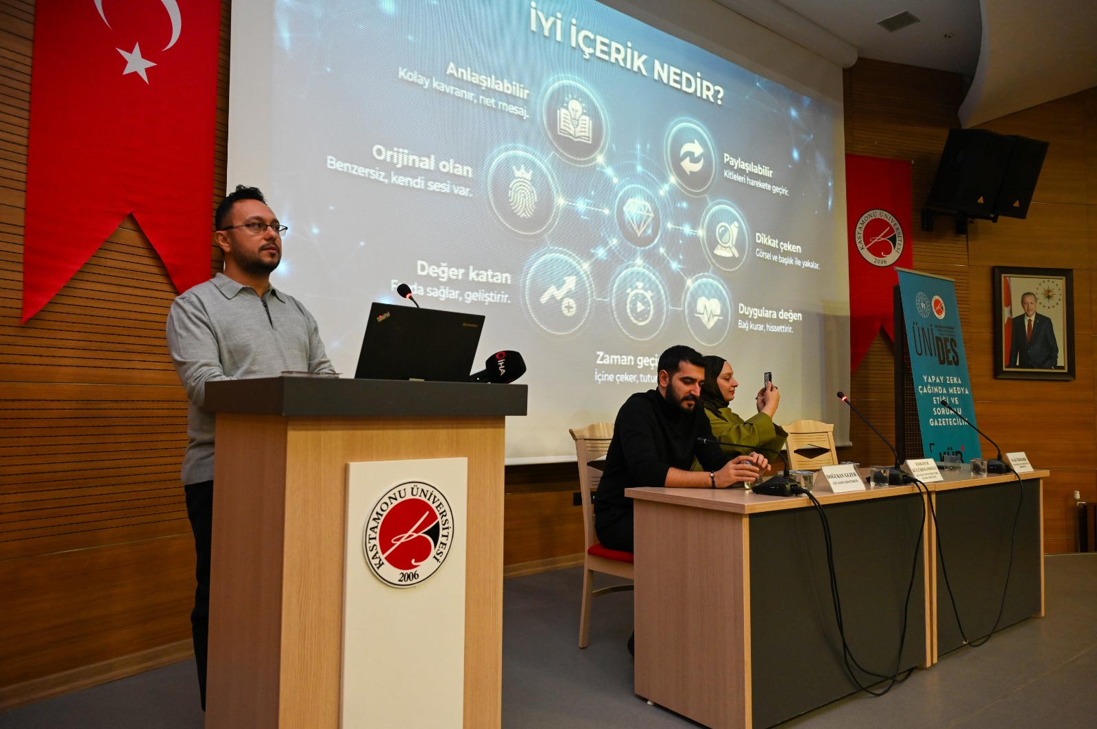 Kastamonu Üniversitesi'nde Medya Etiği Masaya Yatırıldı 16