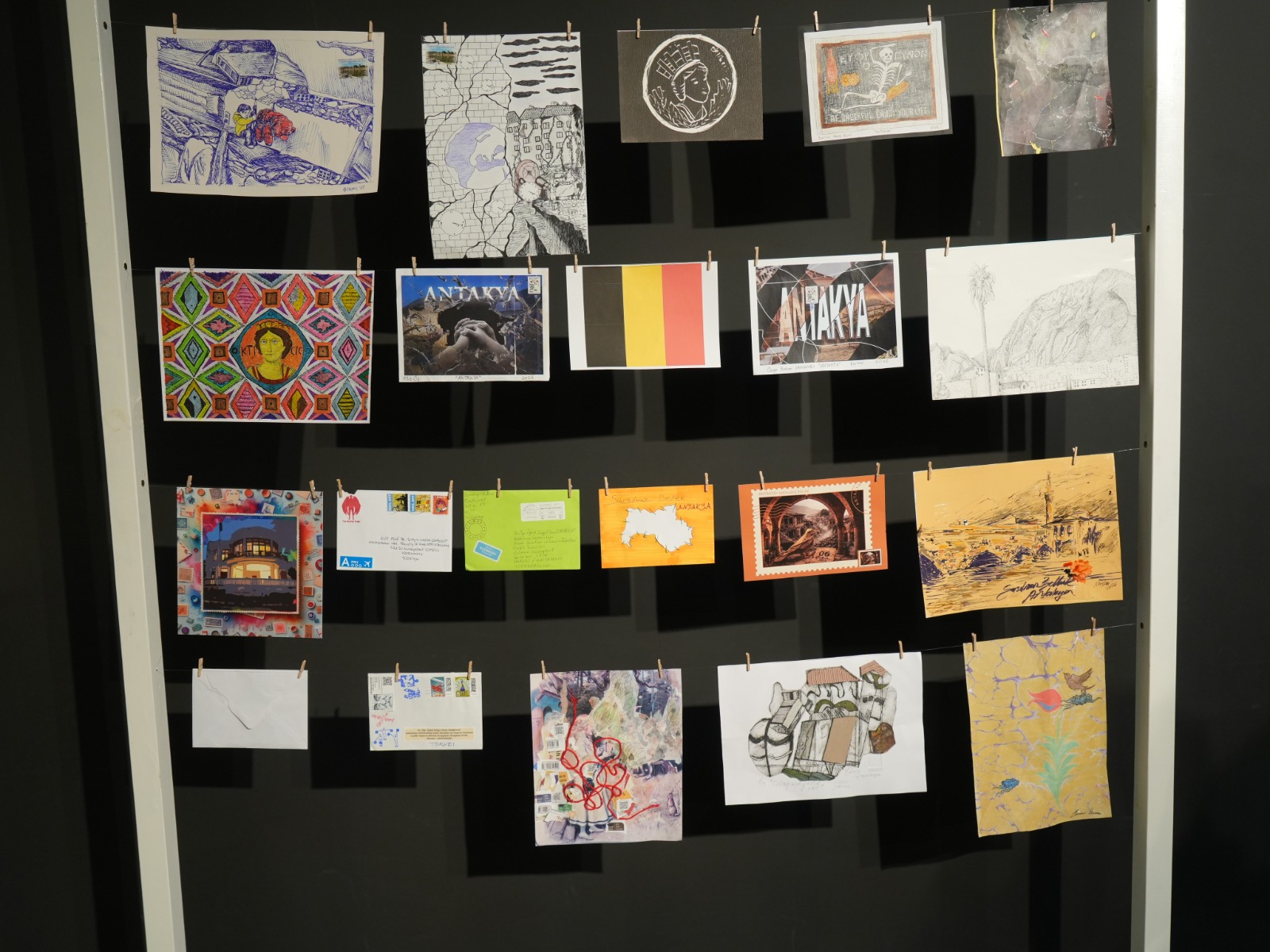 Kastamonu'da 30 Ülkeden 350 Sanatçı 400'Ü Aşkın Eseriyle Asrın Felaketini Anlattı 18