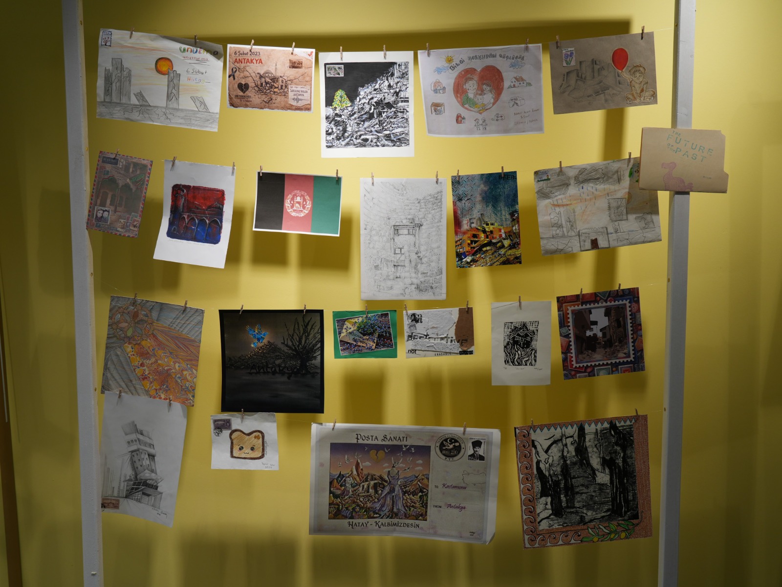 Kastamonu'da 30 Ülkeden 350 Sanatçı 400'Ü Aşkın Eseriyle Asrın Felaketini Anlattı 22