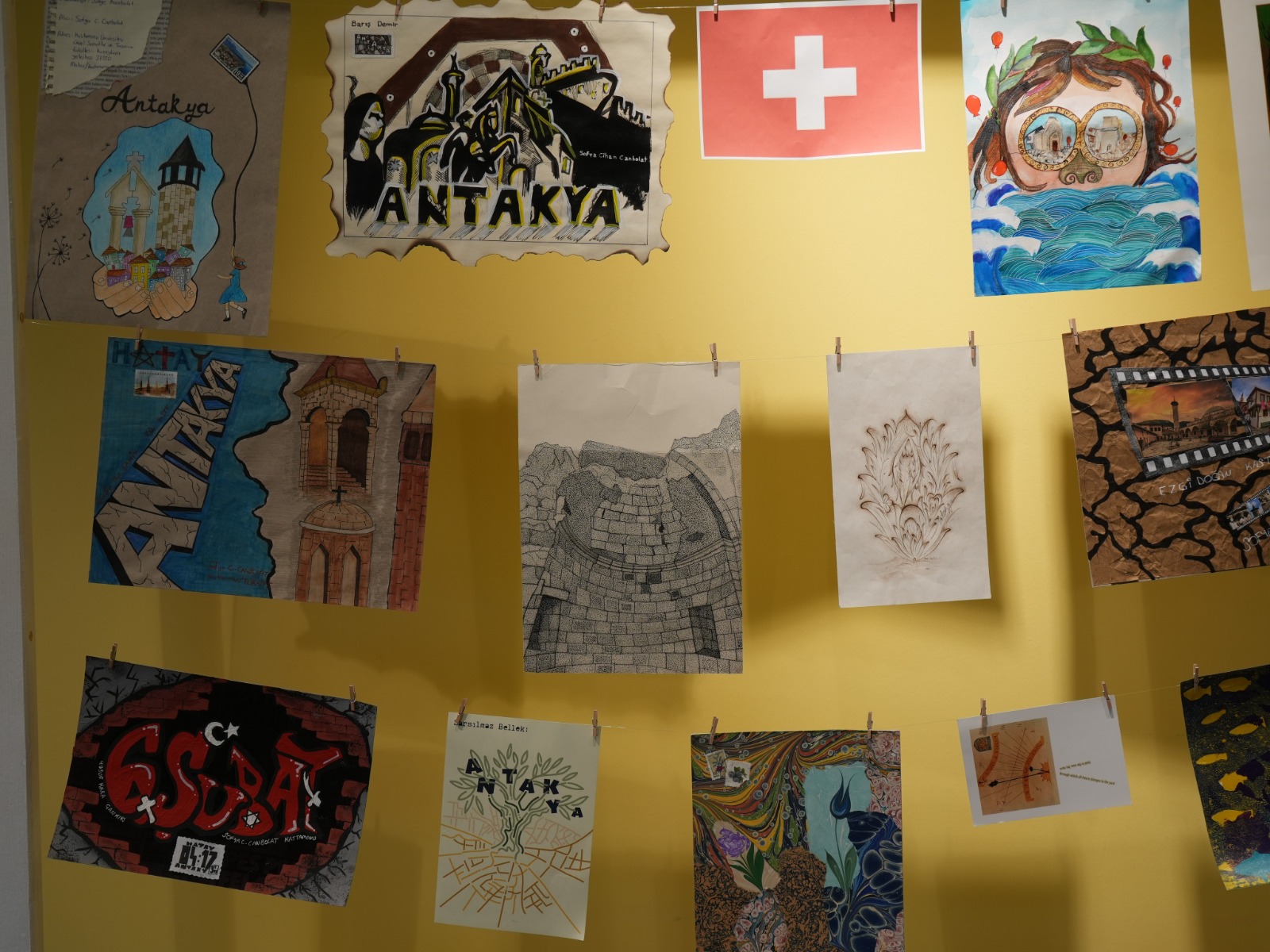 Kastamonu'da 30 Ülkeden 350 Sanatçı 400'Ü Aşkın Eseriyle Asrın Felaketini Anlattı 24