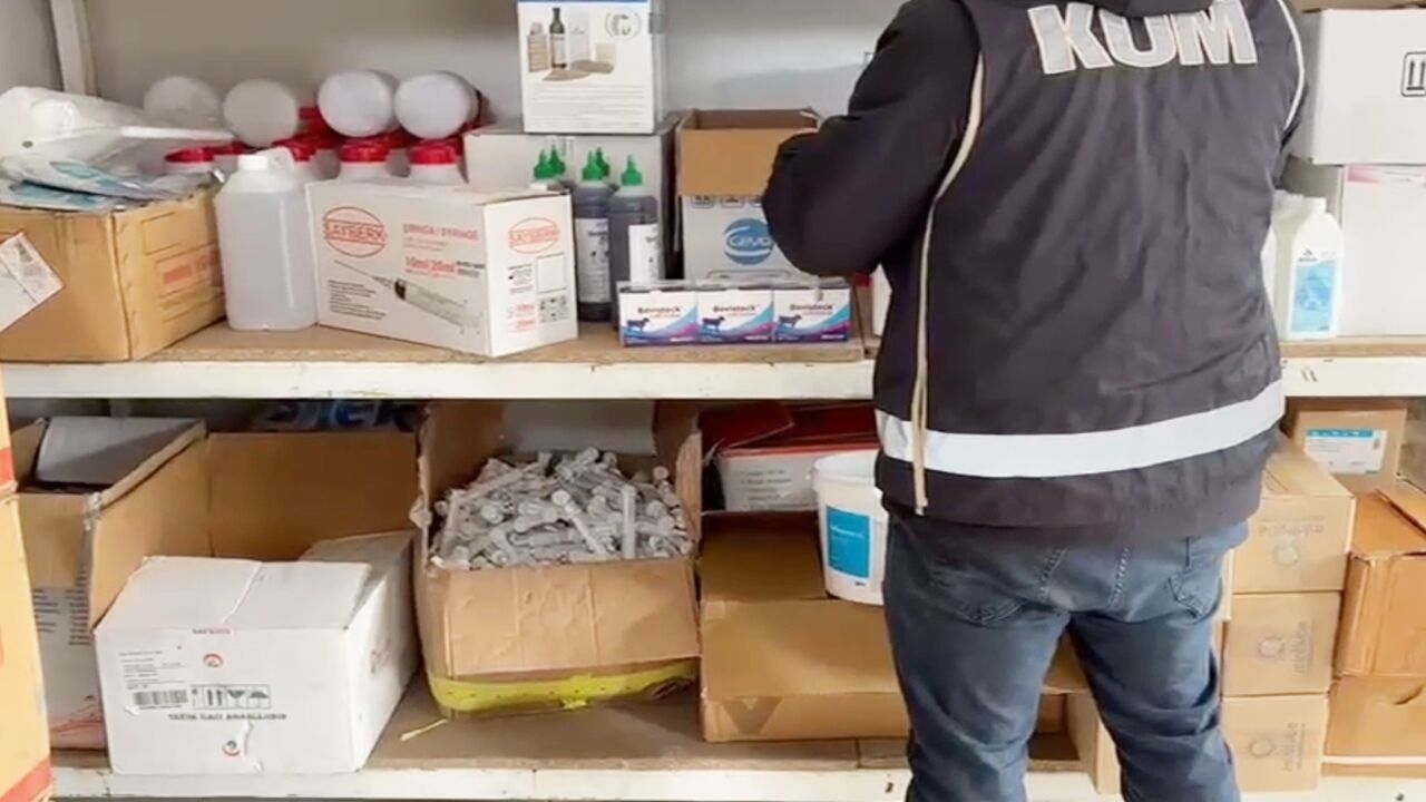 Kastamonu’da Kaçak Veteriner İlaç Operasyonu (2)