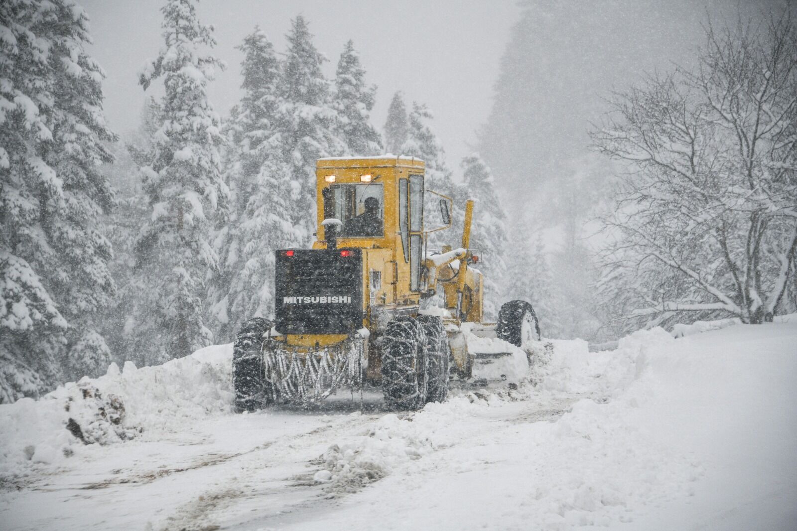 Kastamonu'da Kar Mücadelesi Başladı! 194 Köy Yolu Kapalı İlçelerde Son Durum! 22