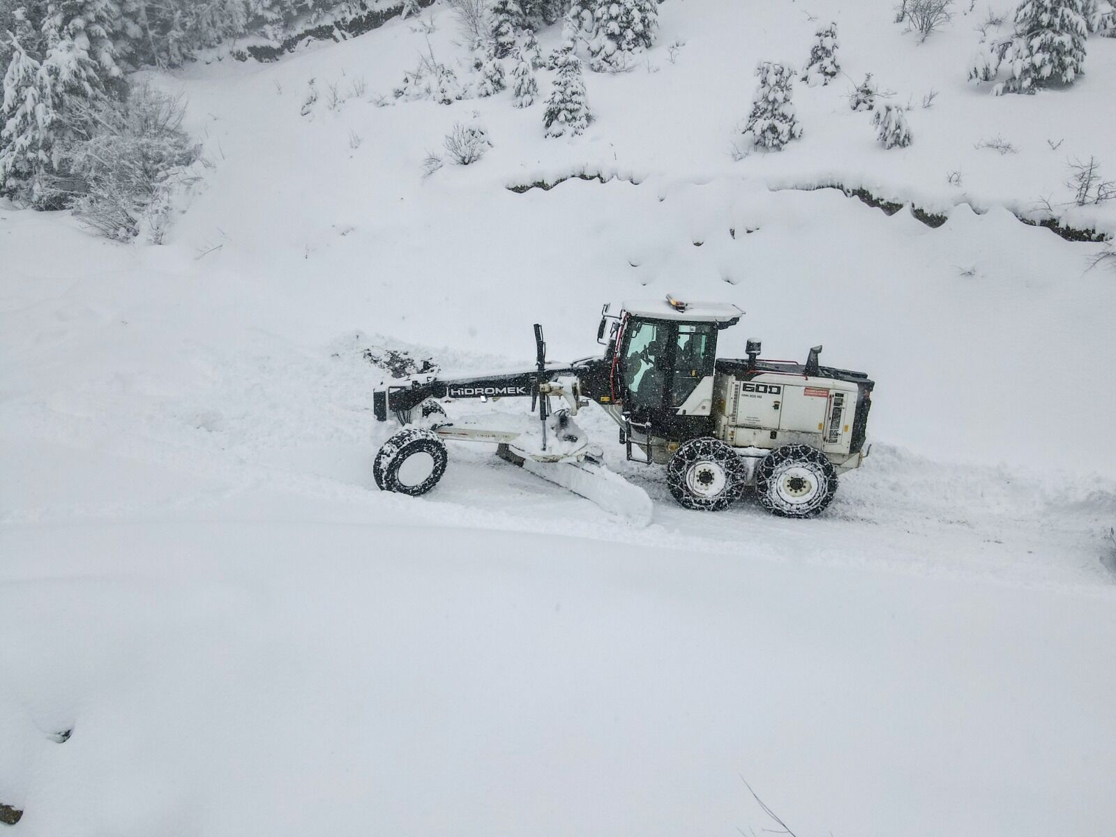 Kastamonu'da Kar Mücadelesi Başladı! 194 Köy Yolu Kapalı İlçelerde Son Durum! 4