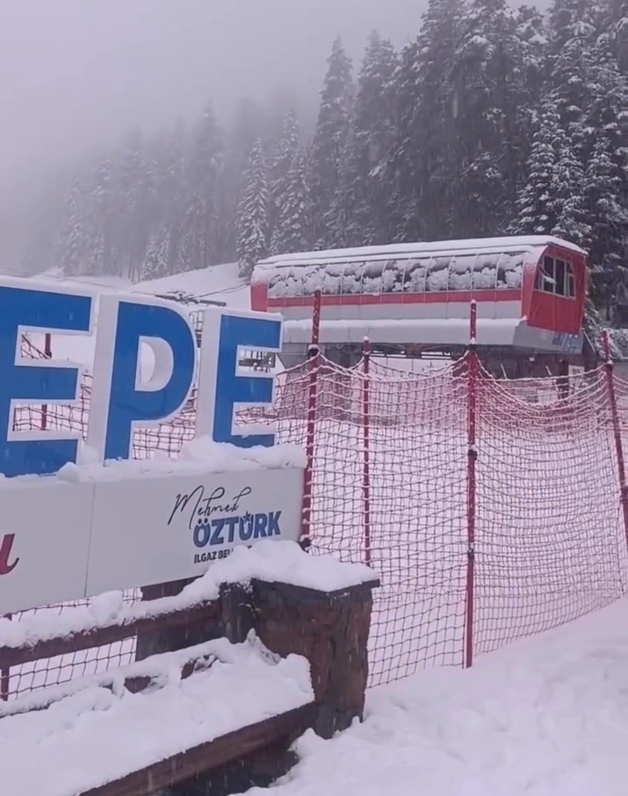 Kastamonu’da Kar Yüzünü Yeniden Gösterdi Ilgaz Dağı Beyaza Büründü1