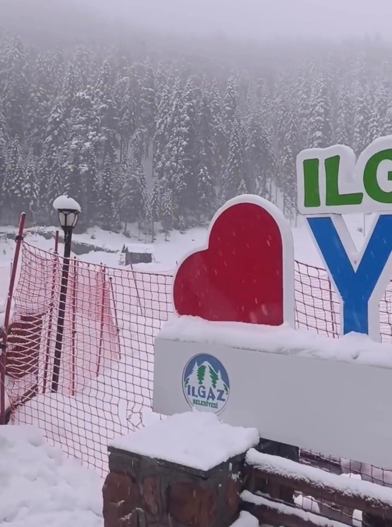 Kastamonu’da Kar Yüzünü Yeniden Gösterdi Ilgaz Dağı Beyaza Büründü2