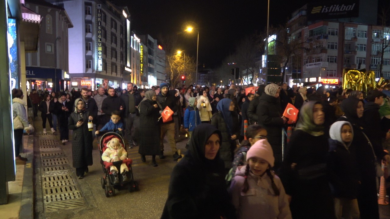 Kastamonu'da Ramazan Coşkusu Fenerli Yürüyüşle Başladı 88888888888888
