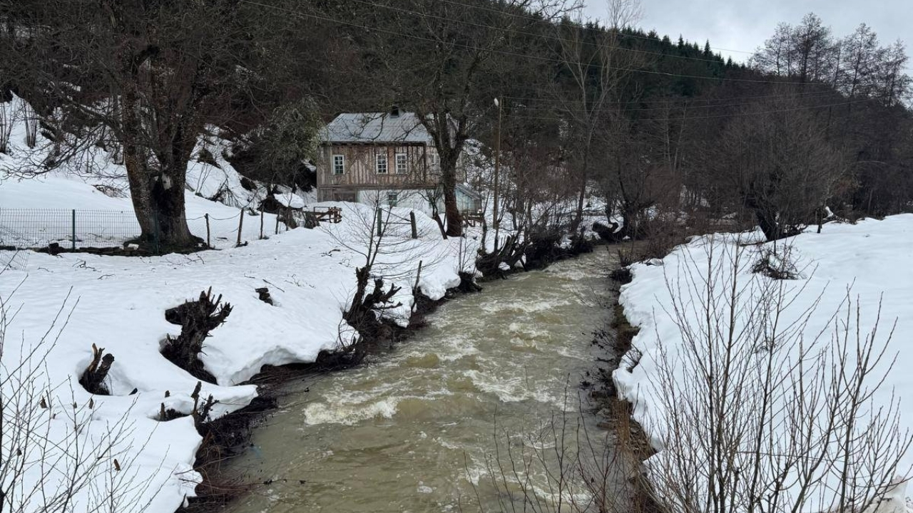Kastamonu’da Taşkın Riskine Karşı Dere Yatağı Incelendi (1)