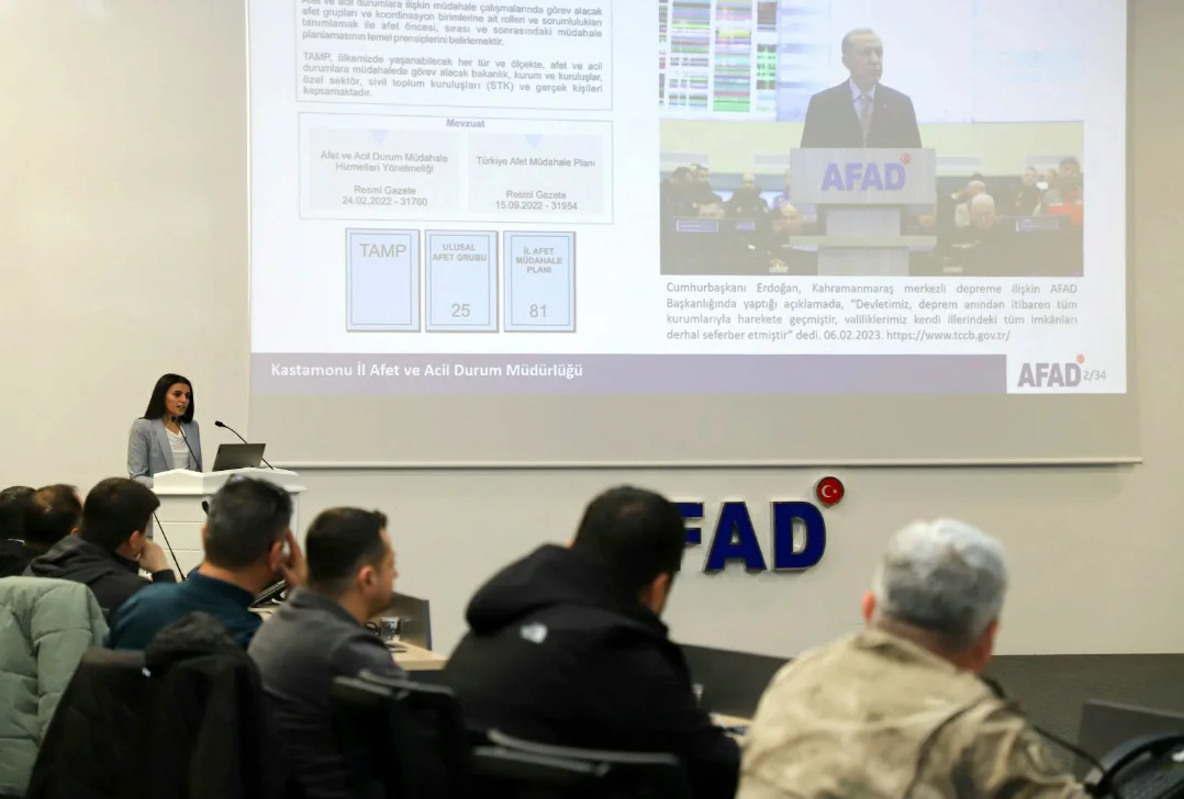 Kastamonu'da Toplantı Yapıldı 23 Yerel Düzey Afet Grubu Katıldı 44