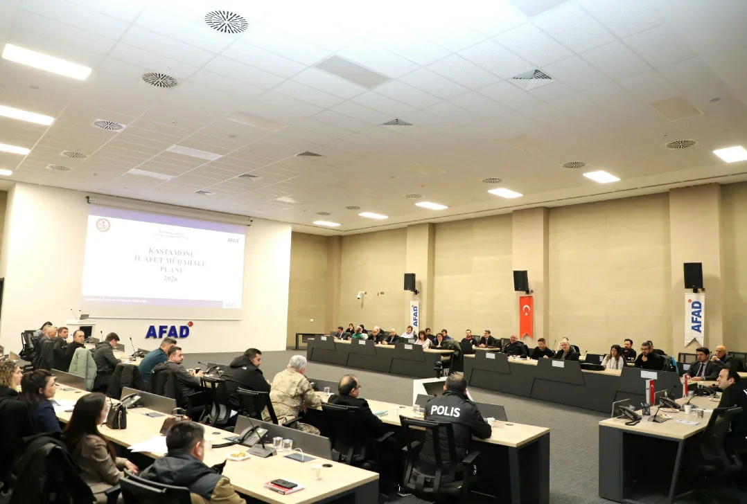 Kastamonu'da Toplantı Yapıldı 23 Yerel Düzey Afet Grubu Katıldı 888888888888888888888888888888