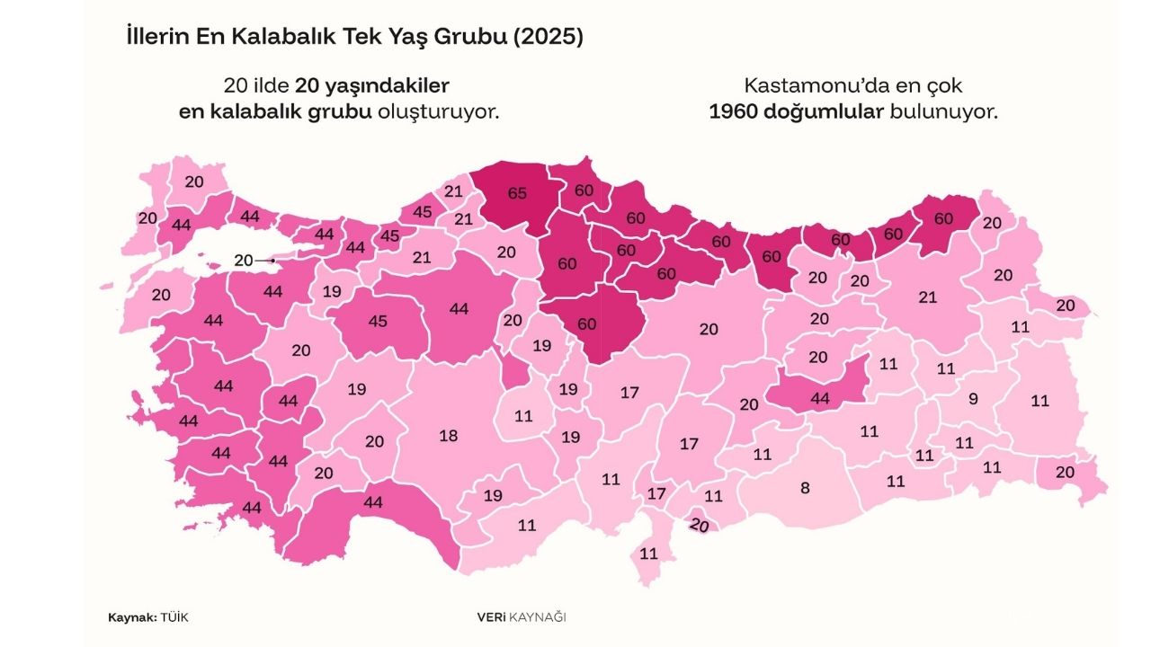 Kastamonu’da Yaş Ortalaması Yükseliyor, En Kalabalık Grup Belli Oldu (2)