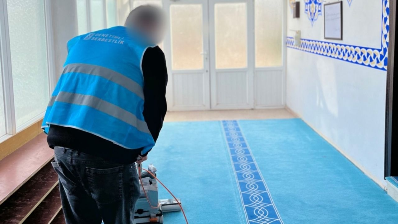 Kastamonu’da Yükümlüler Camileri Ramazan’a Hazırladı (4)