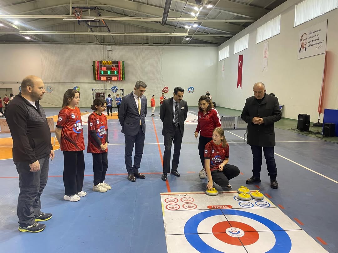 Kastamonu'nun Ilçesinde Floor Curling Turnuvası Gerçekleştirildi 88888888888888