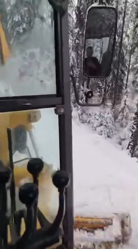 Kastamonu'nun Ilçesinde Kar Geri Döndü Temizleme Çalışmaları Başladı! 12