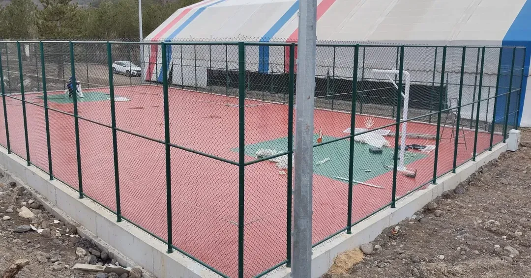 Kastamonu'nun Ilçesindeki Basketbol Sahasında Sona Gelindi Hizmete Sunulacak 22