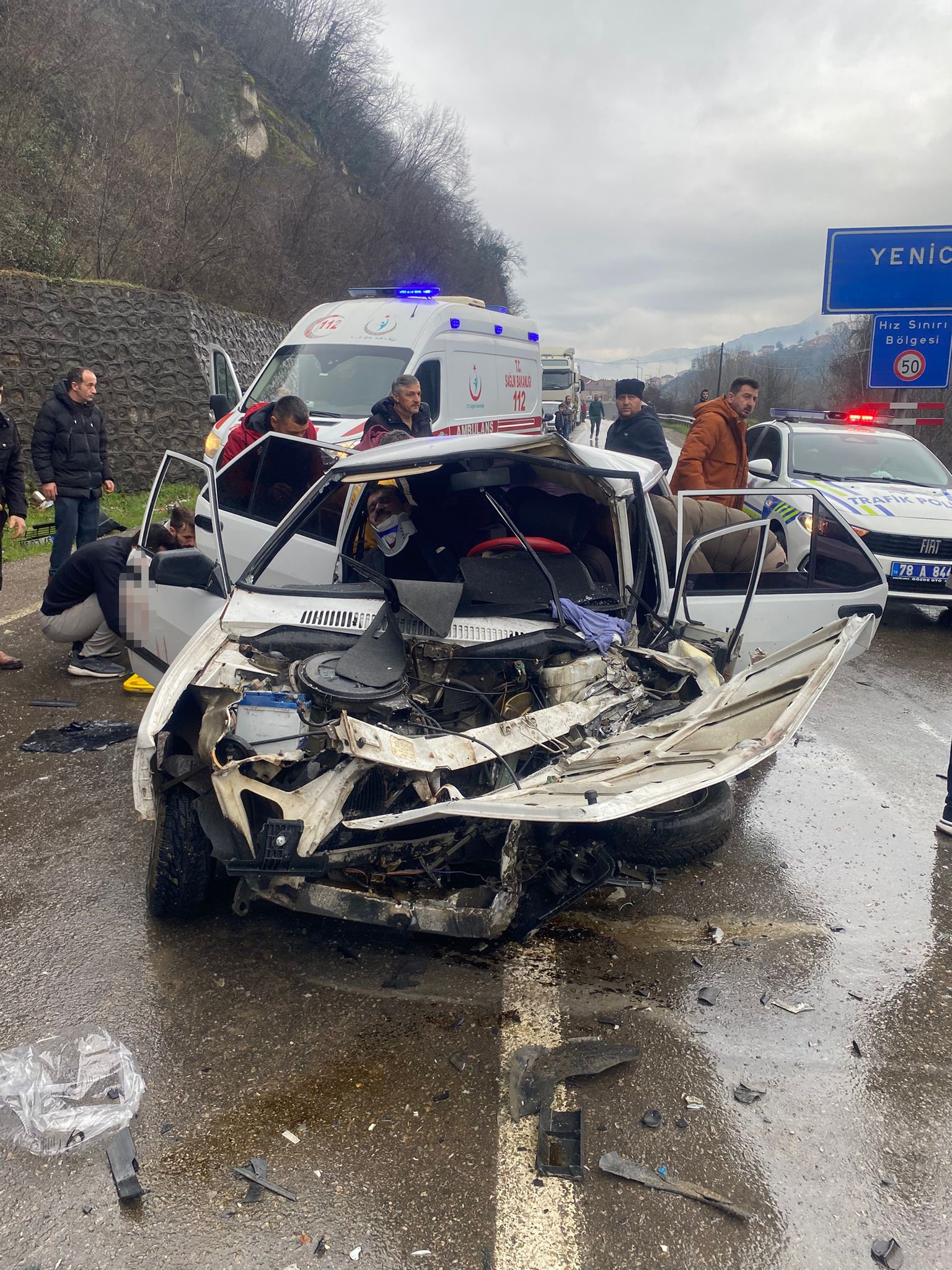Kastamonu'nun Yanı Başında Can Pazarı 5 Kişi Hastaneye Kaldırıldı3