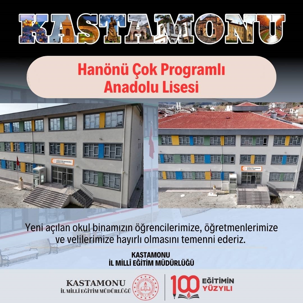 Kastamonu'ya 3 Yeni Okul (1)