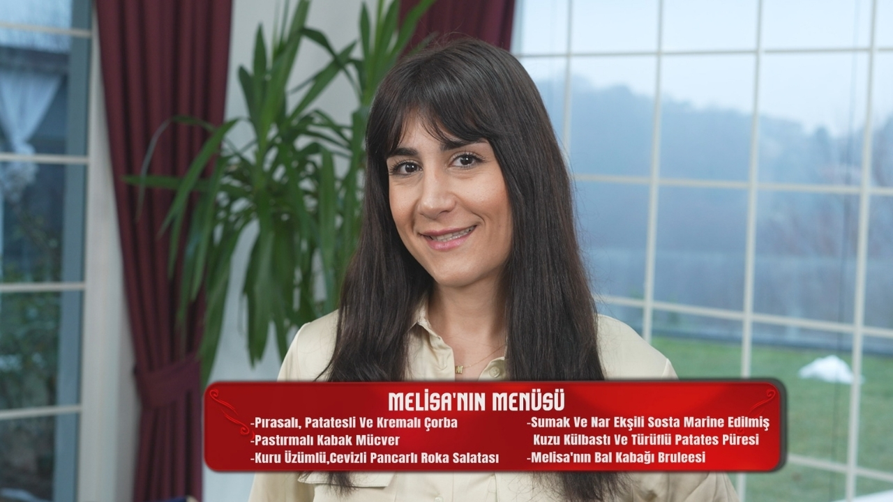 Melisa Erdal’ın Zuhal Topal’la Yemekteyiz Menüsünde Neler Var (1)