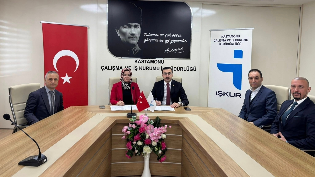 Protokol Imzalandı İhsangazi’de Istihdama Yeni Kapı Açıldı (2)