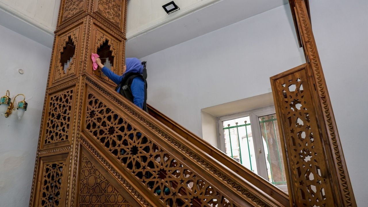 Ramazan Öncesi Taşköprü’de Camilerde Hummalı Temizlik (3)