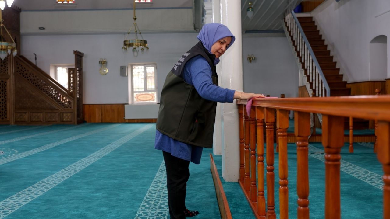 Ramazan Öncesi Taşköprü’de Camilerde Hummalı Temizlik (6)