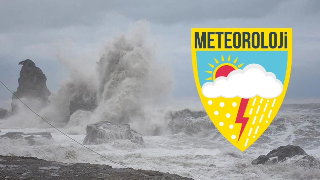 Sahil Hattında Tedbir Zamanı Meteoroloji Fırtına Uyarısı Yaptı (1)