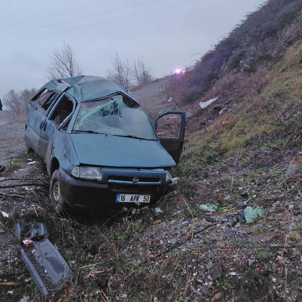 Samsun Otomobil Takla (1)