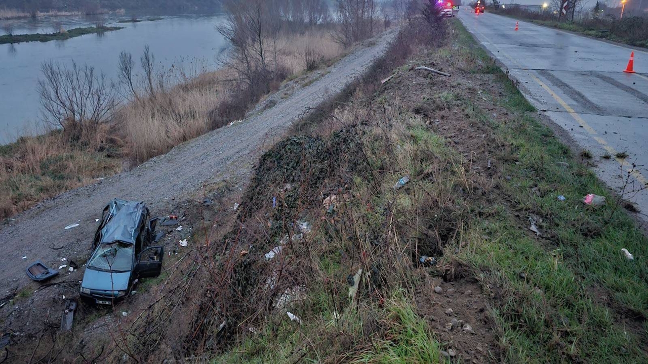 Samsun Otomobil Takla (2)