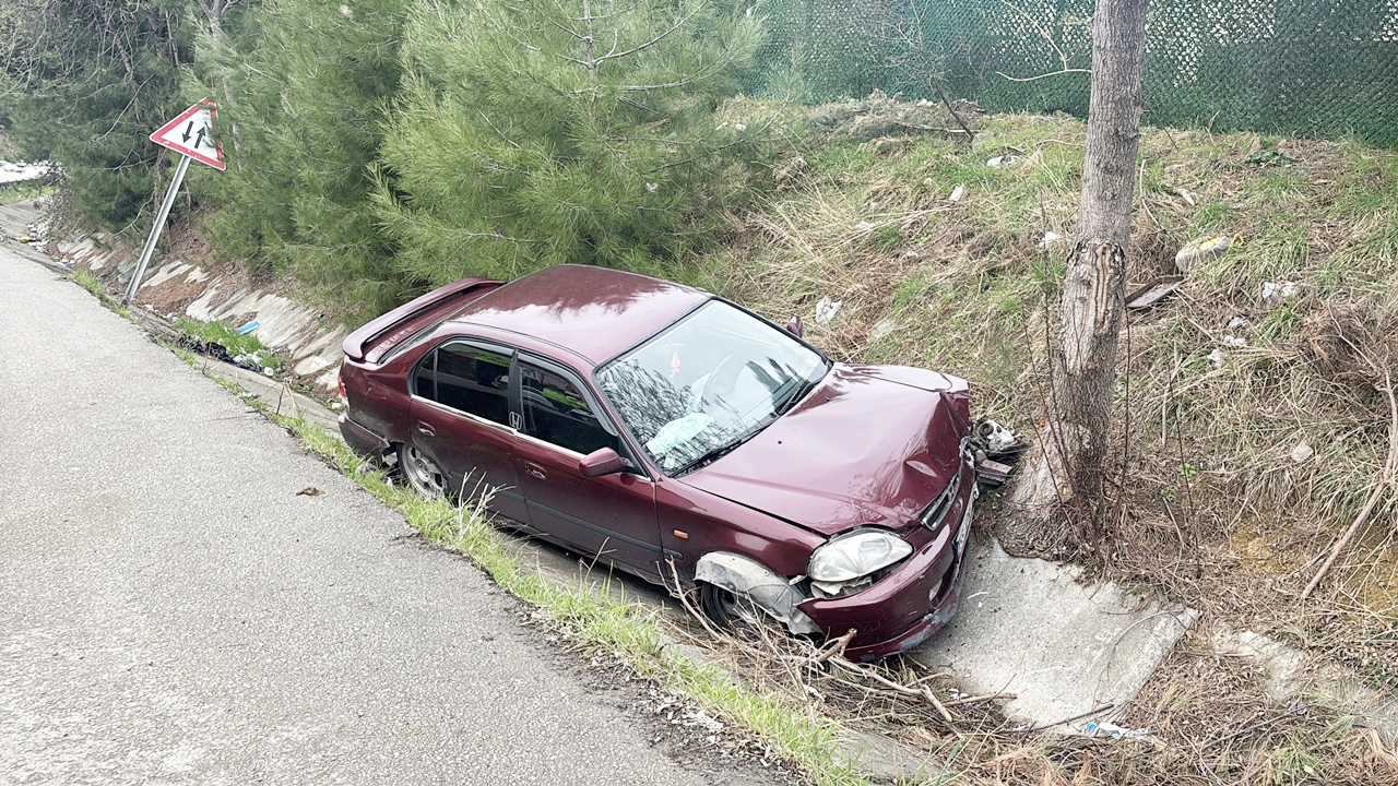 Samsun Trafik Kazası Yaralı Orman Yolu (2)