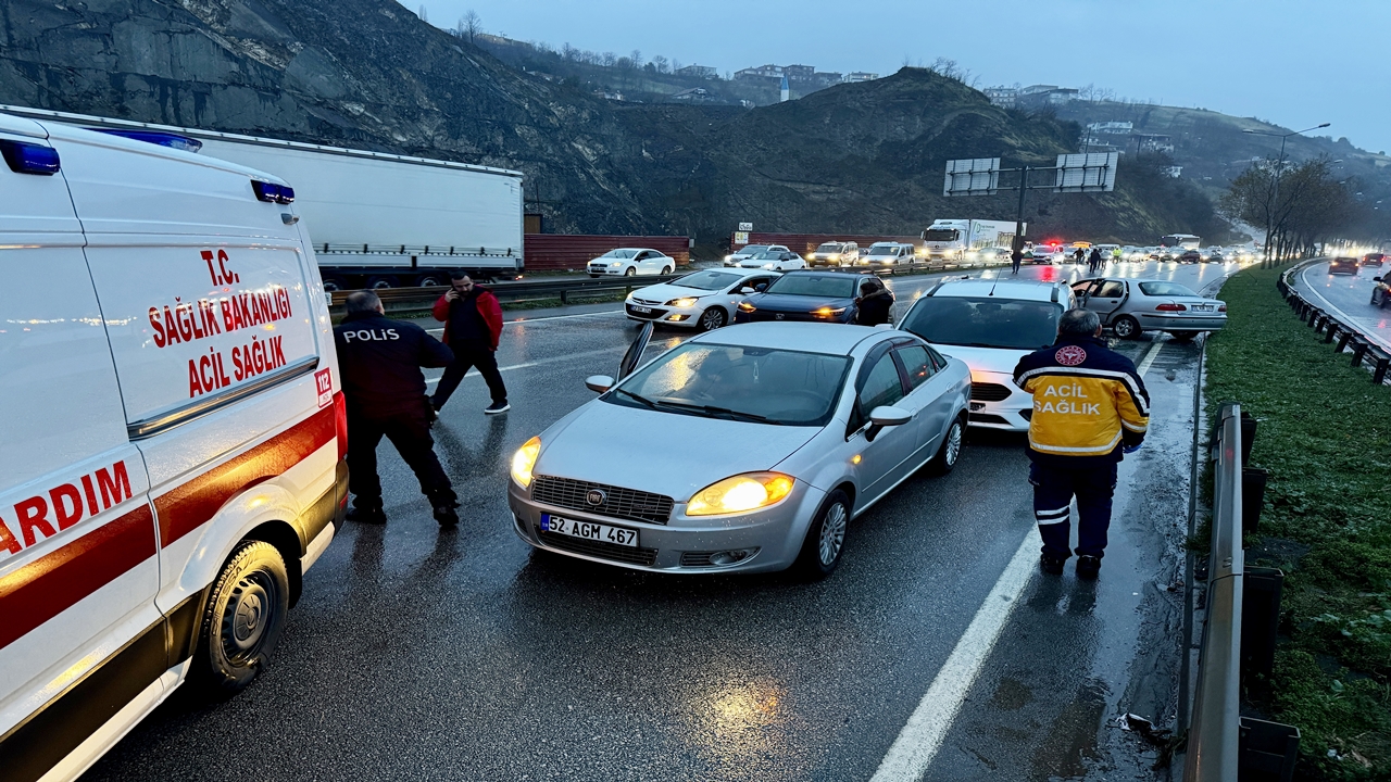 Samsun Zincirleme Kaza Yralı (1)