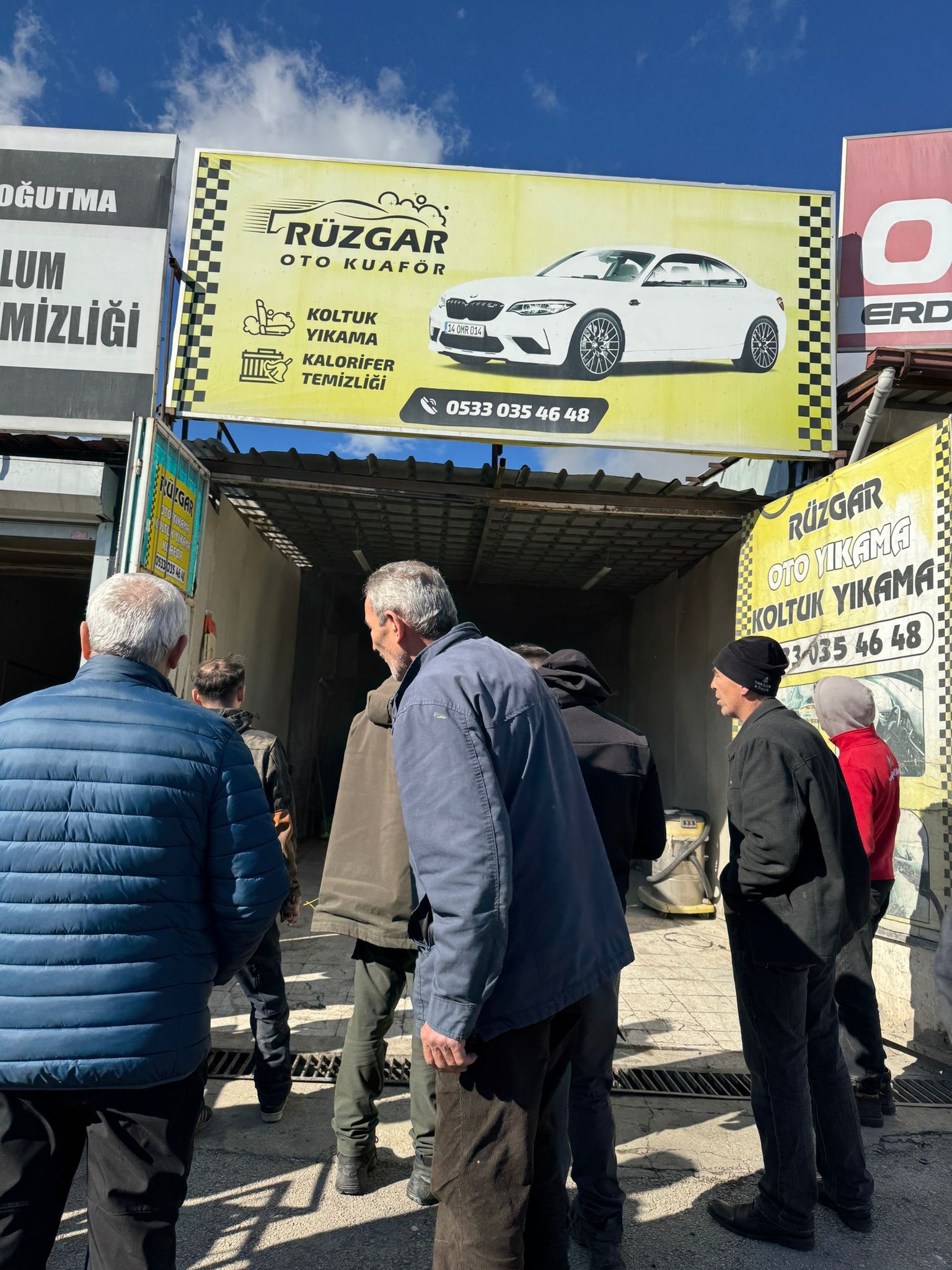 Sanayi Sitesinde Oto Kuaför Yangını!3