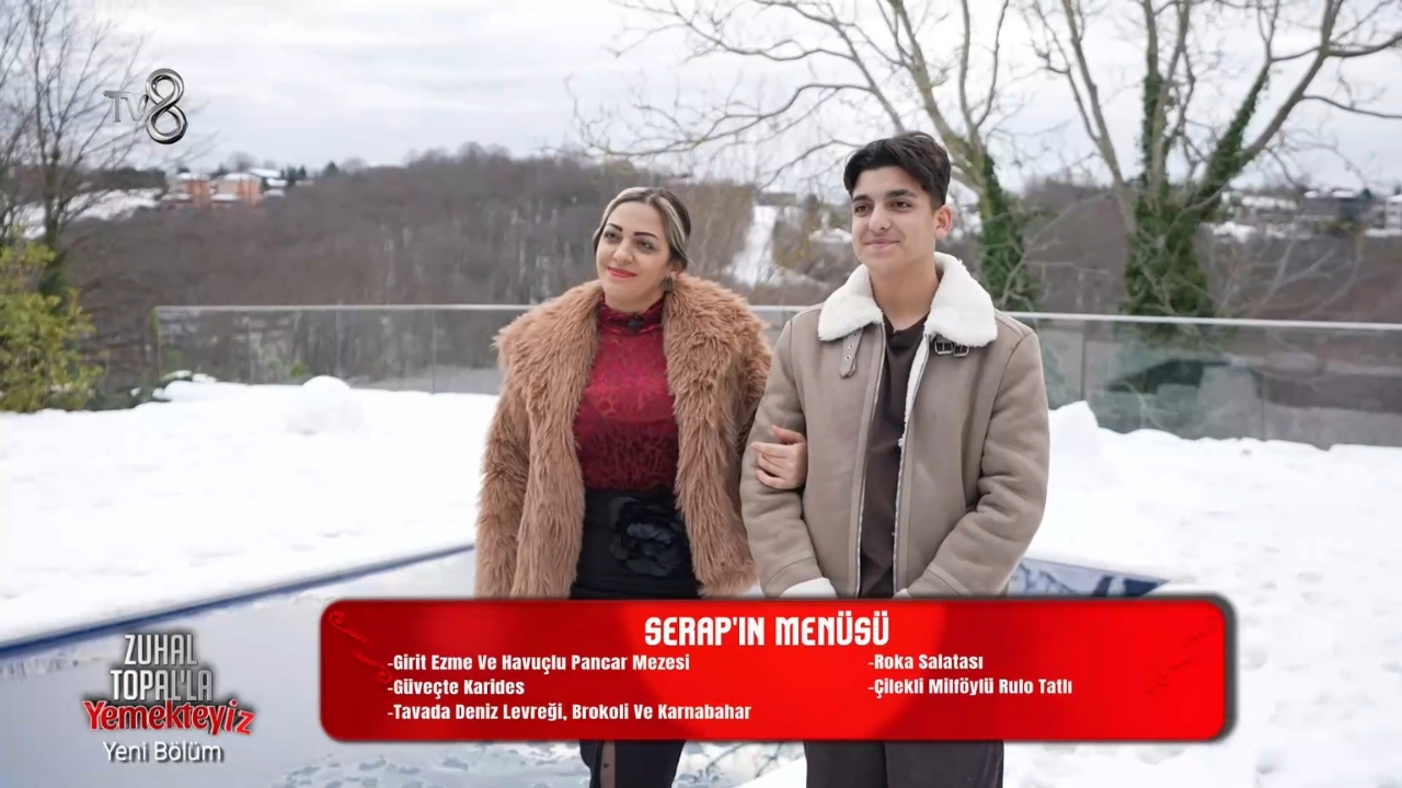 Serap Altunova’nun Zuhal Topal’la Yemekteyiz Menüsünde Neler Var (1)