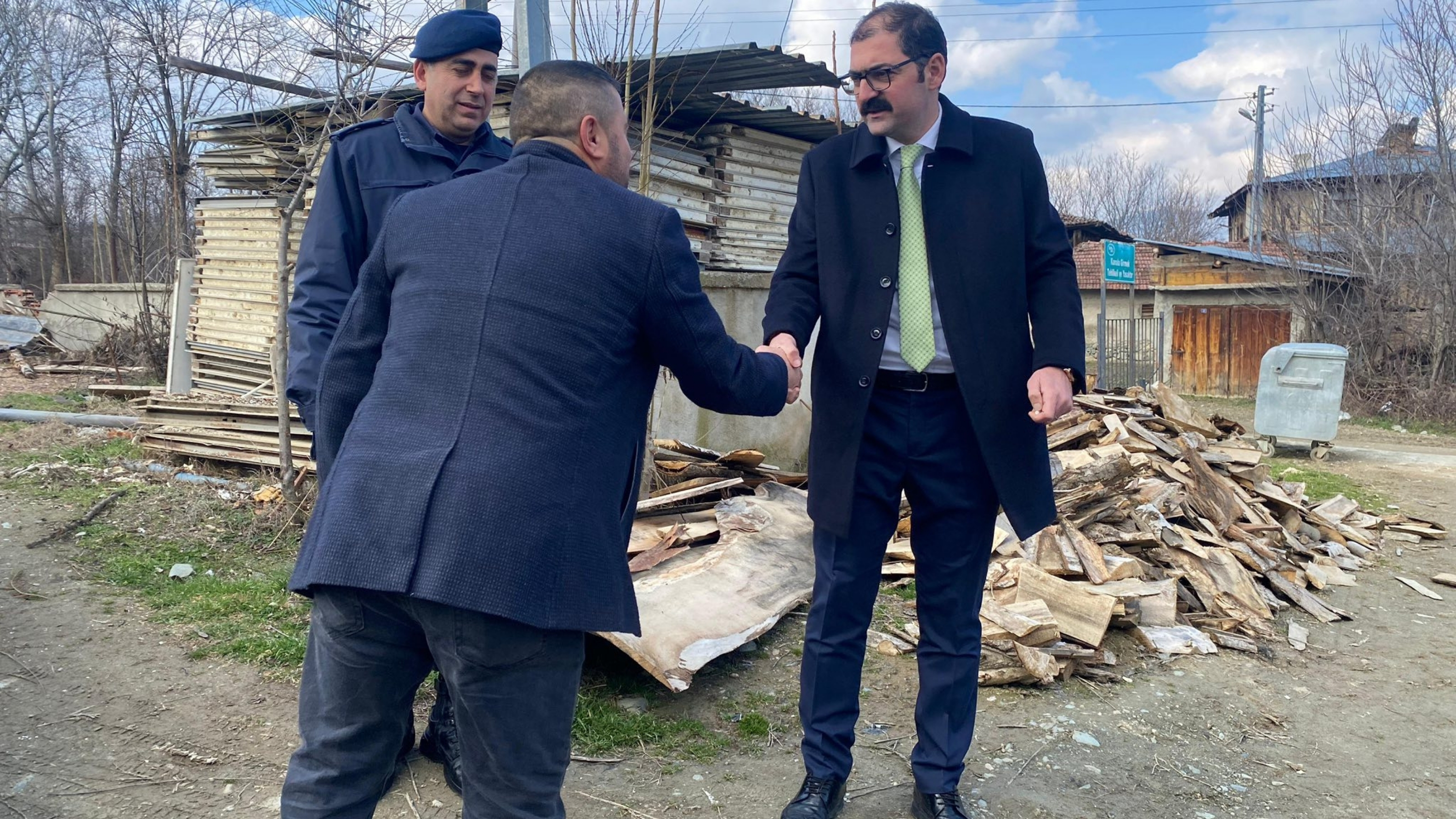 Taşköprü Kaymakamı Demirdağ Karapürçek Köyü’nde Inceleme Yaptı (3)