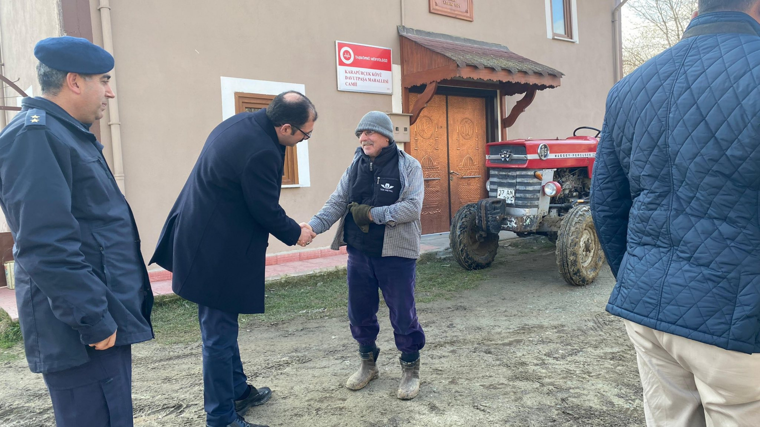 Taşköprü Kaymakamı Demirdağ Karapürçek Köyü’nde Inceleme Yaptı (5)