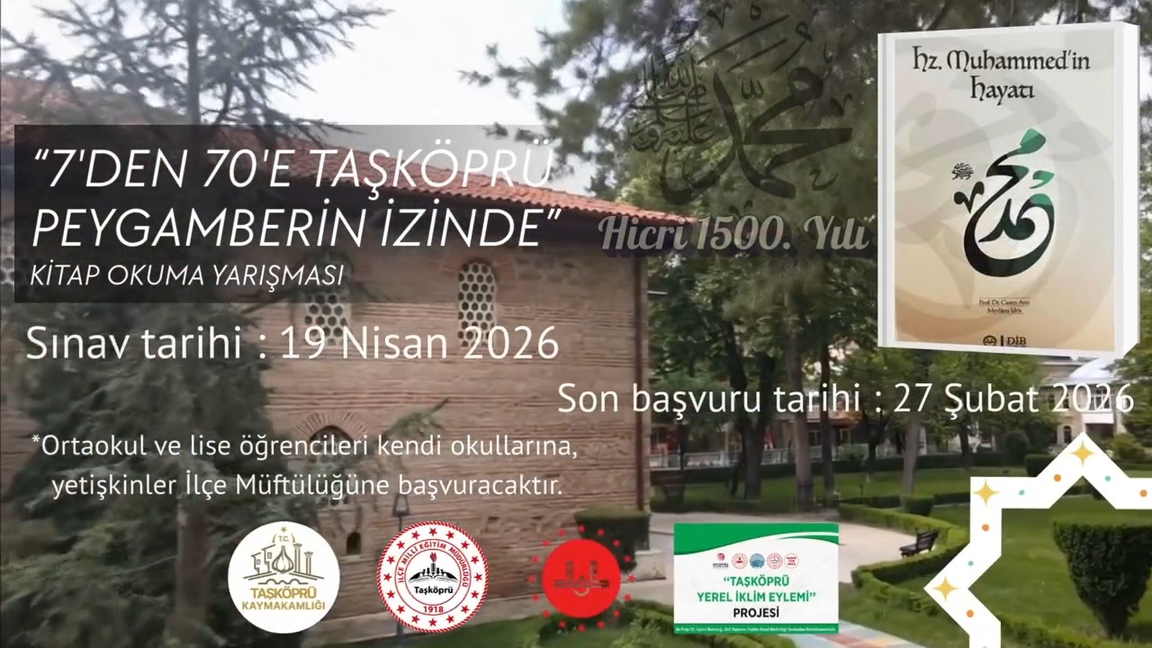 Taşköprü Okuyor Geri Sayım Başladı 12
