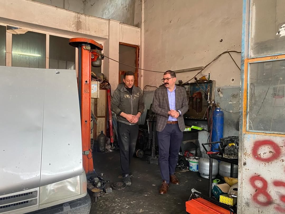 Taşköprü Sanayi Sitesi'ni Ziyaret Etti Esnafın Talep Ve Önerilerini Dinledi 14